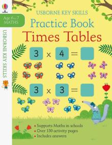 Times Tables Practice Book (age 6-7)