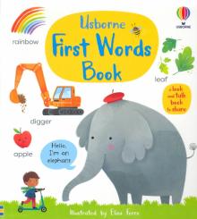 First Words Book (board book)